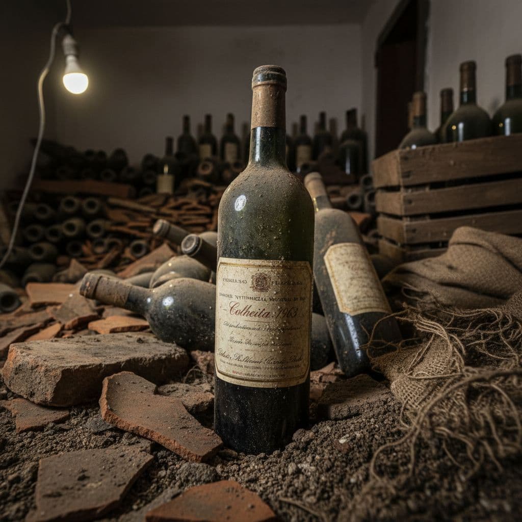 1680 garrafas de vinho do Dão encontradas em Viseu