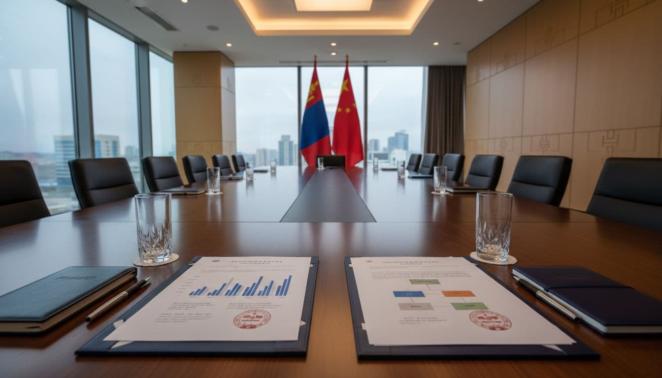 A Mongólia reforça a parceria estratégica com a China e antecipa um comércio recorde