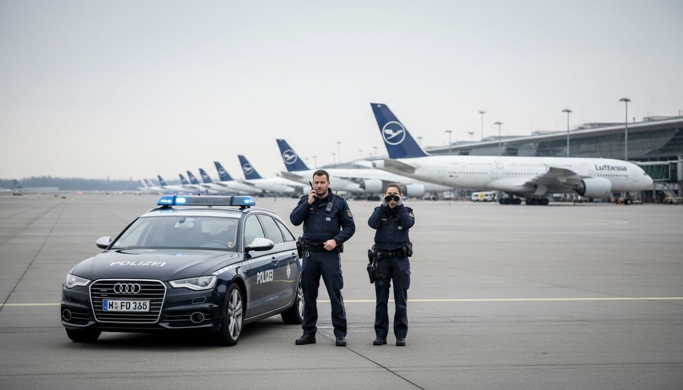 Aeroporto de Munique paralisa operações após alerta de drone nas pistas