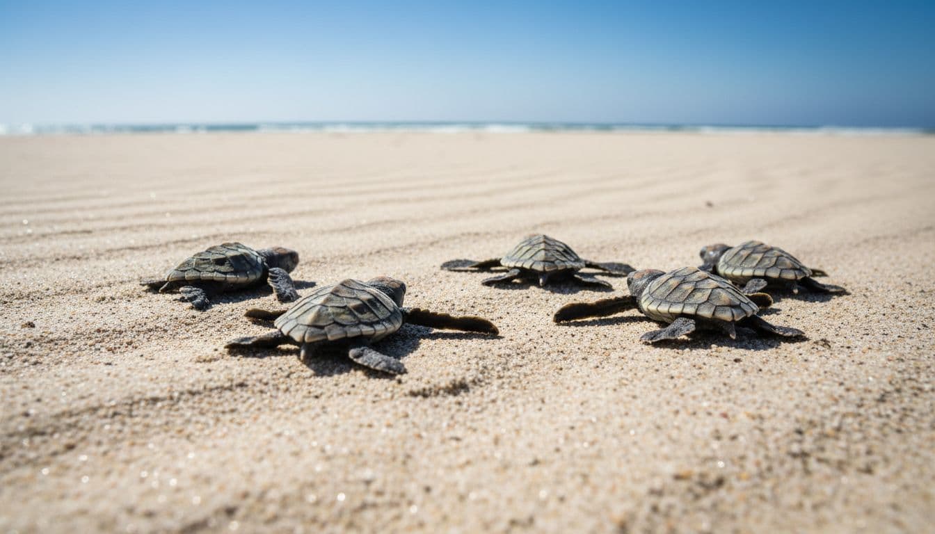 Alterações climáticas geram nascimentos exclusivos de tartarugas fêmeas