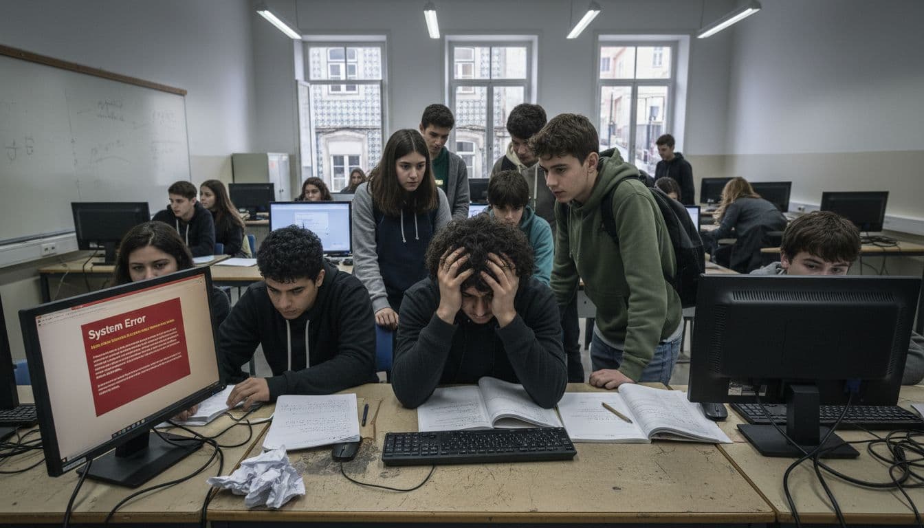 As falhas informáticas nos exames nacionais levam o PSD a apoiar audições no Parlamento