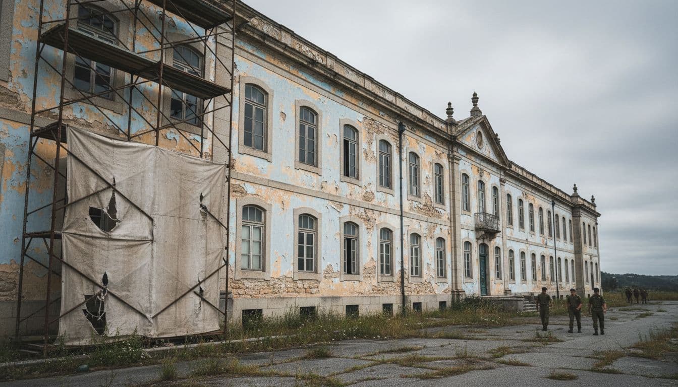 As infraestruturas militares em Portugal fecham o ano com apenas 17% do orçamento executado