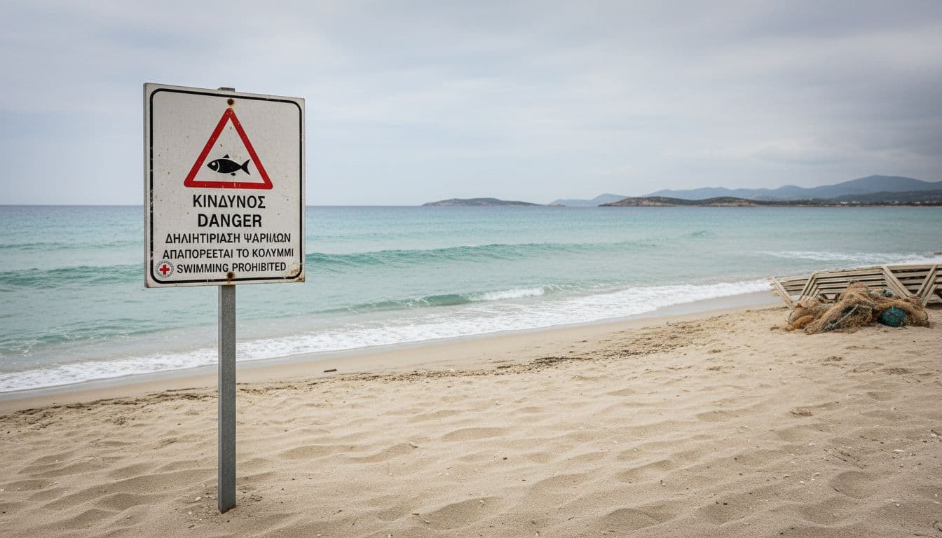 As praias da Grécia entram em alerta com a proliferação do perigoso peixe-sapo