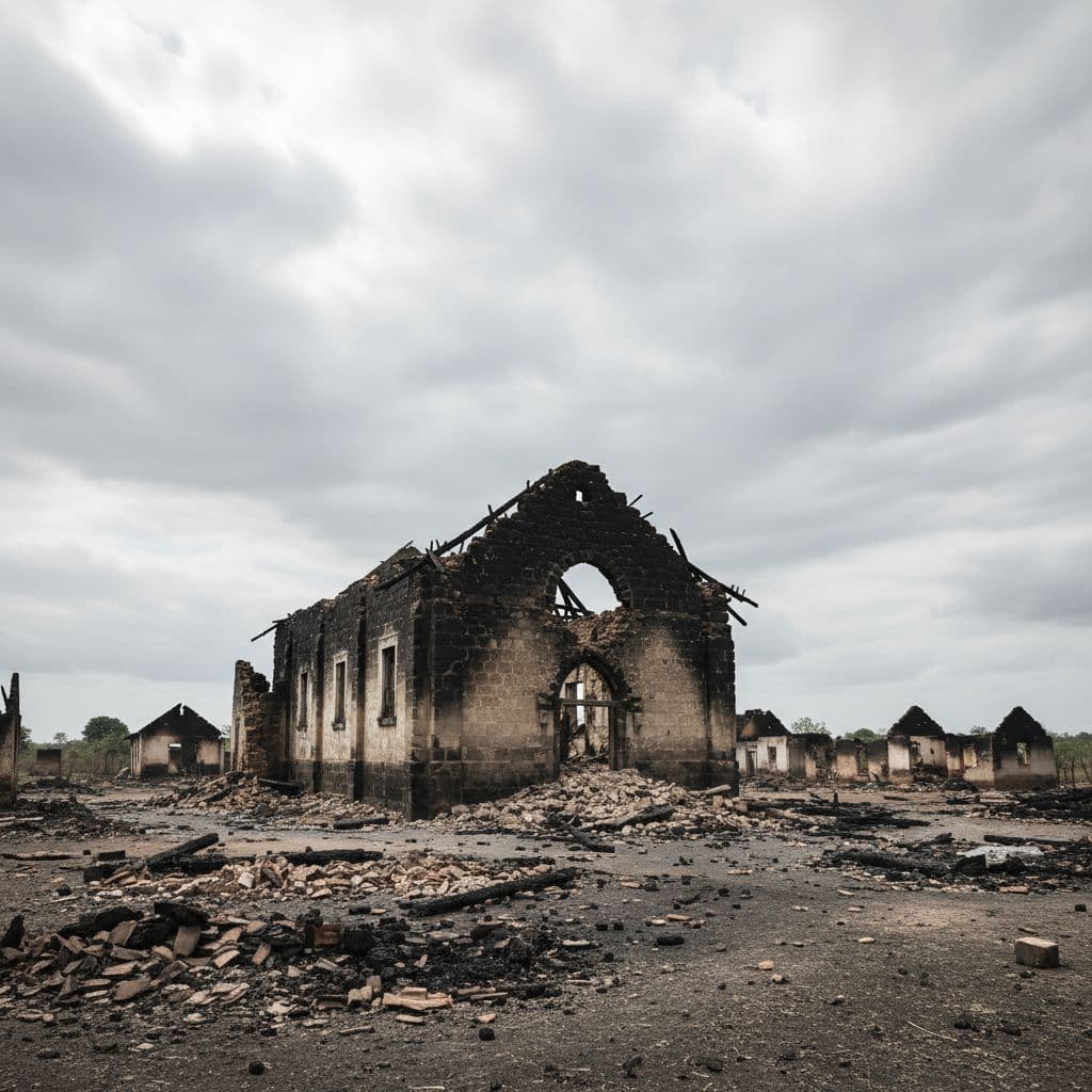 Ataque em Ancuabe destrói igreja centenária e provoca raptos em Cabo Delgado