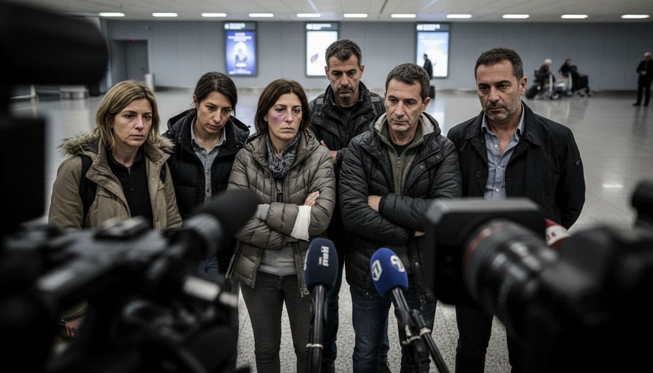 Ativistas italianos deportados de Israel denunciam tortura e agressões graves