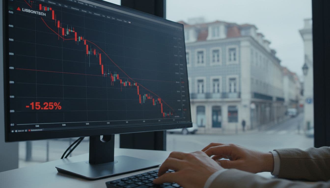 Bolsa de Lisboa encerra no vermelho e contraria tendência europeia