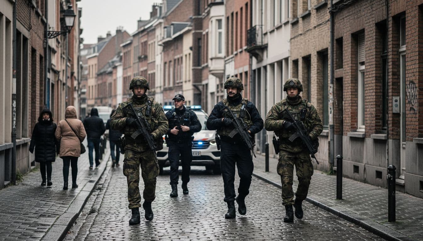 Bruxelas avança com exército e polícia para travar onda de tiroteios