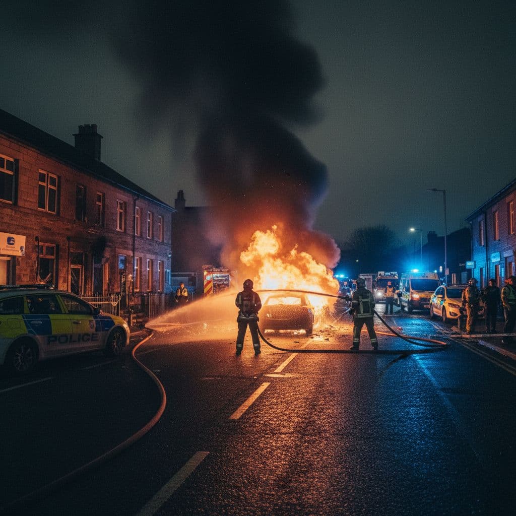 Carro-bomba explode junto a esquadra em Belfast sem causar vítimas