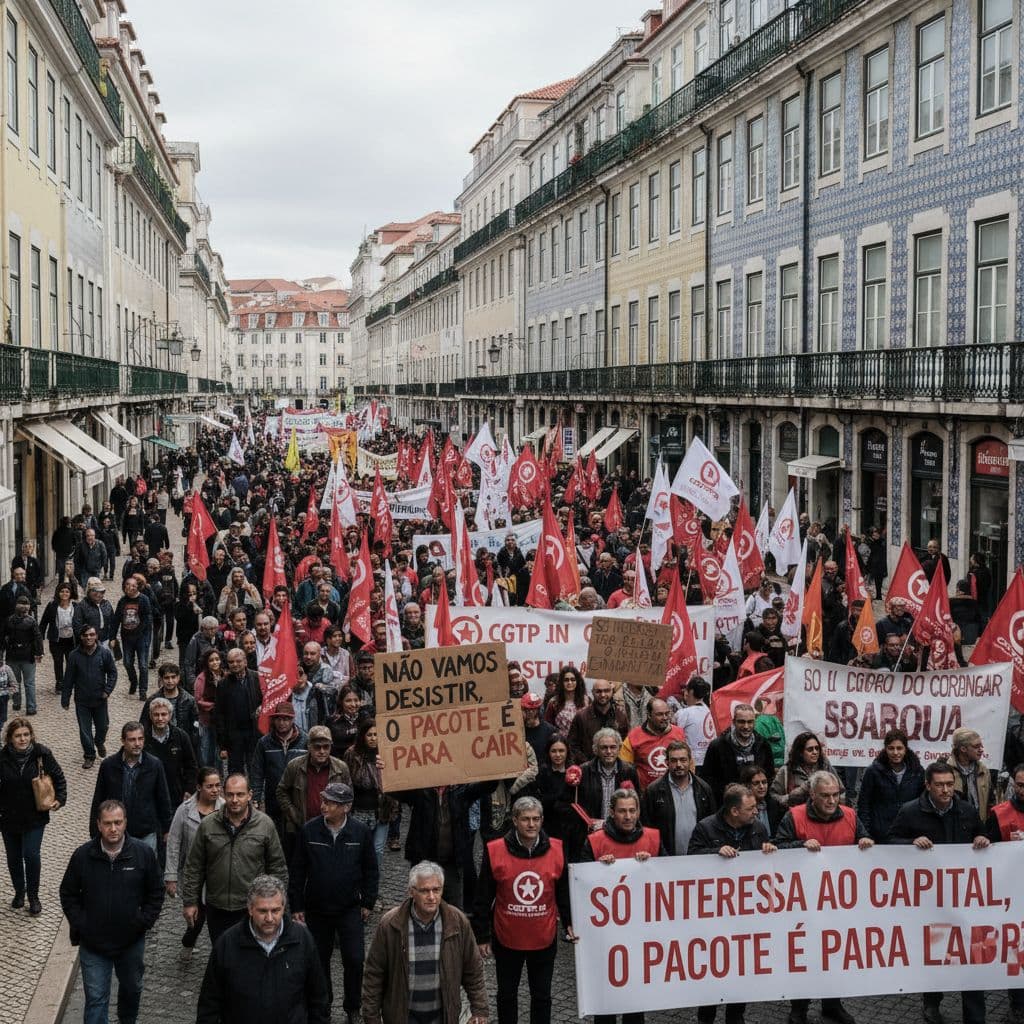 CGTP marca greve geral para 3 de junho contra pacote laboral