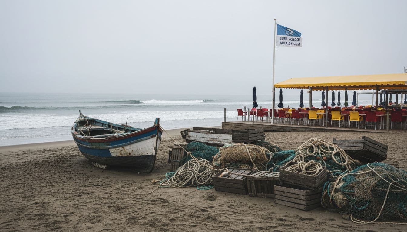 Costa da Caparica asfixia pesca tradicional entre o mar e o turismo