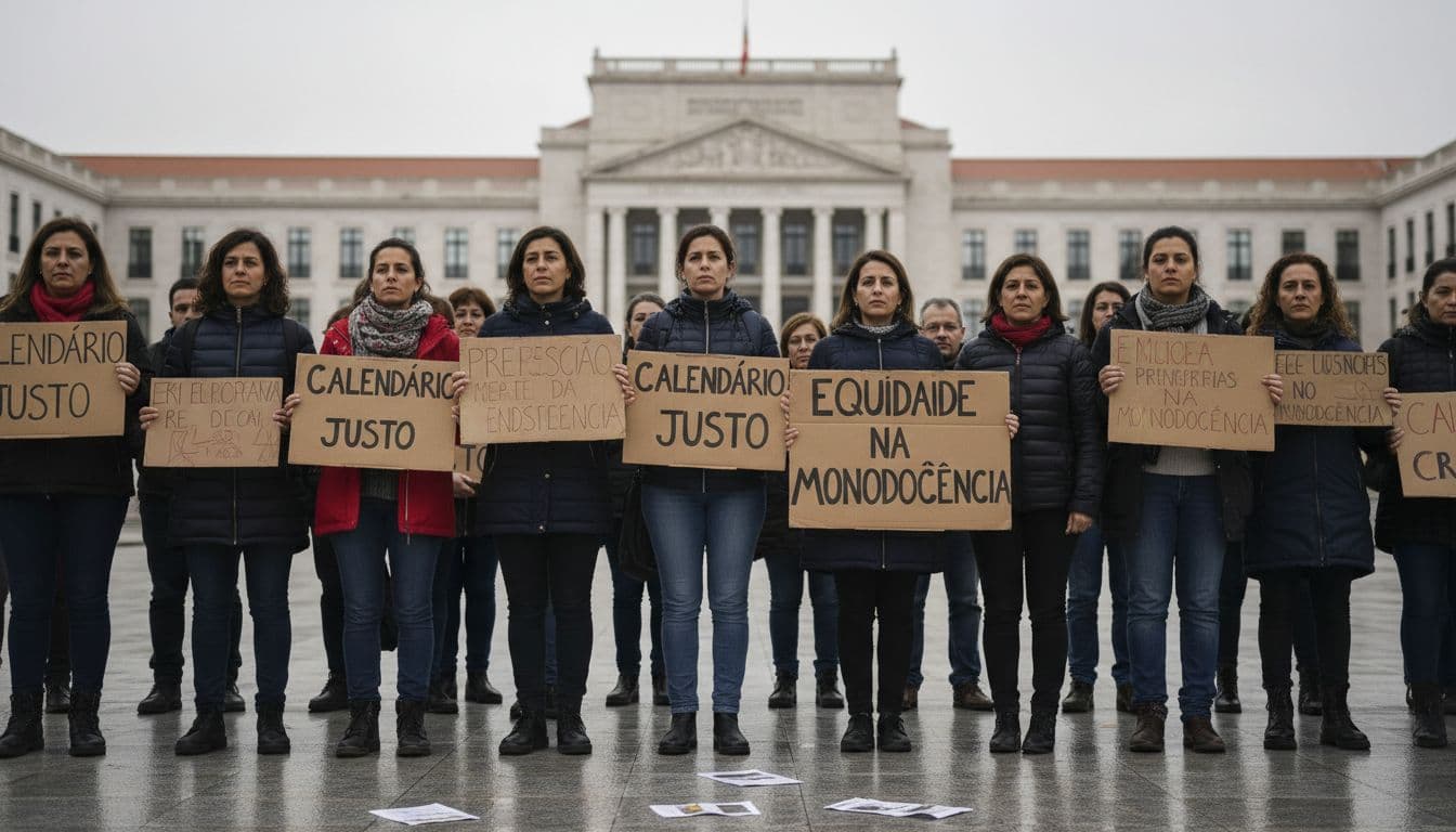 Desfasamento do calendário escolar motiva greve no primeiro ciclo e pré-escolar
