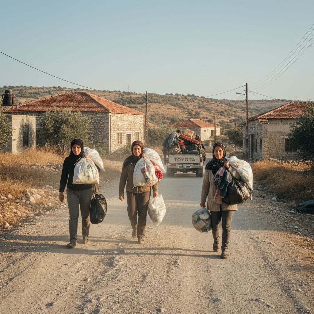 Deslocados regressam ao sul do Líbano após tréguas de dez dias