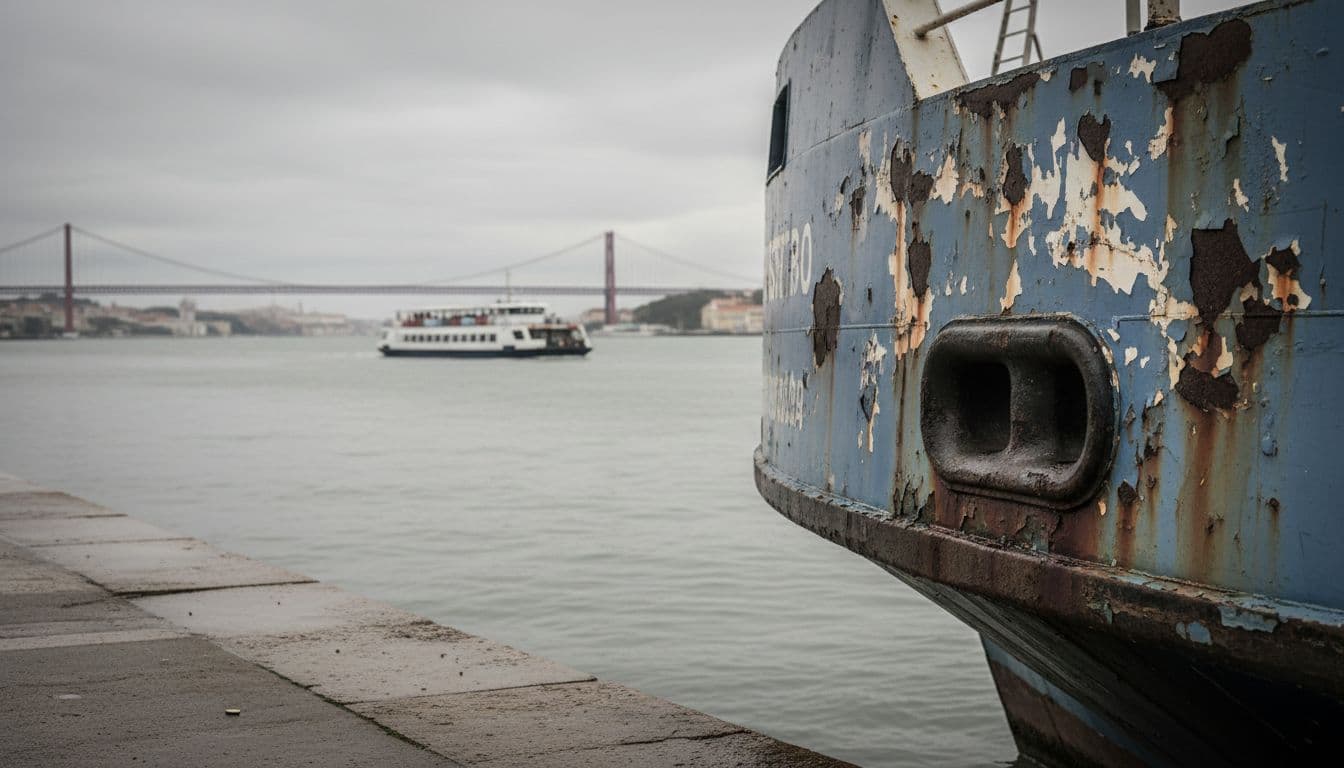 Destruição de quatro navios da Transtejo avança e ameaça novas rotas no rio Tejo