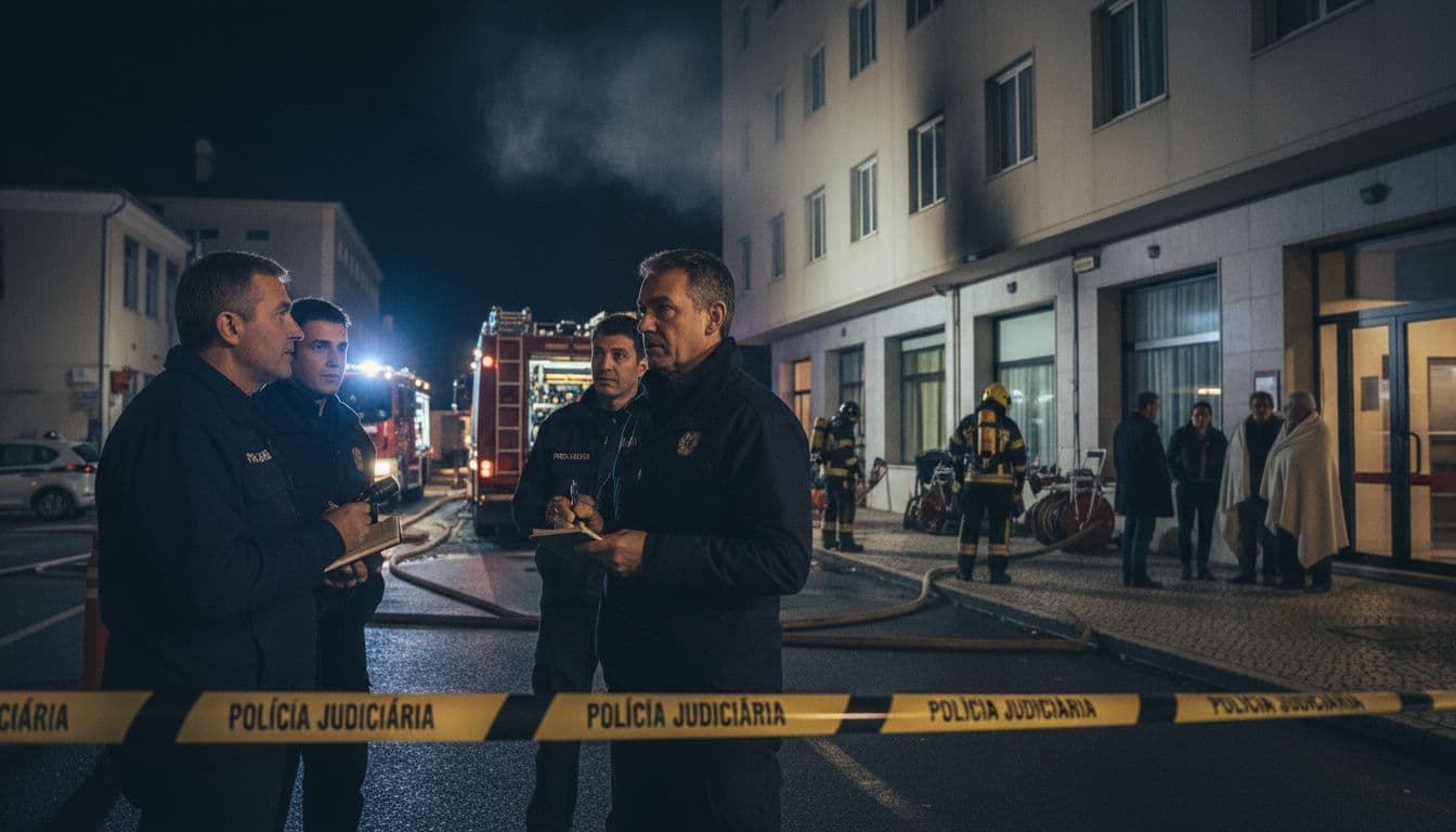 Fátima regista a morte de uma turista espanhola após incêndio num hotel