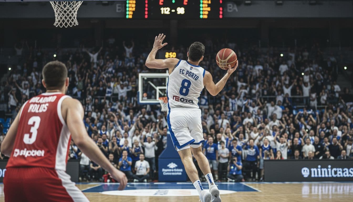 FC Porto domina Benfica em casa e lidera final de basquetebol