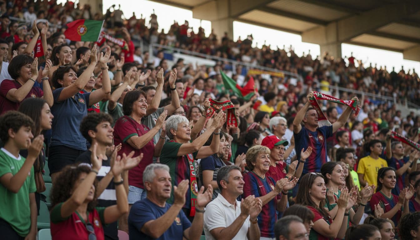 Final da Taça de Portugal feminina no Jamor une adeptos em ambiente de festa