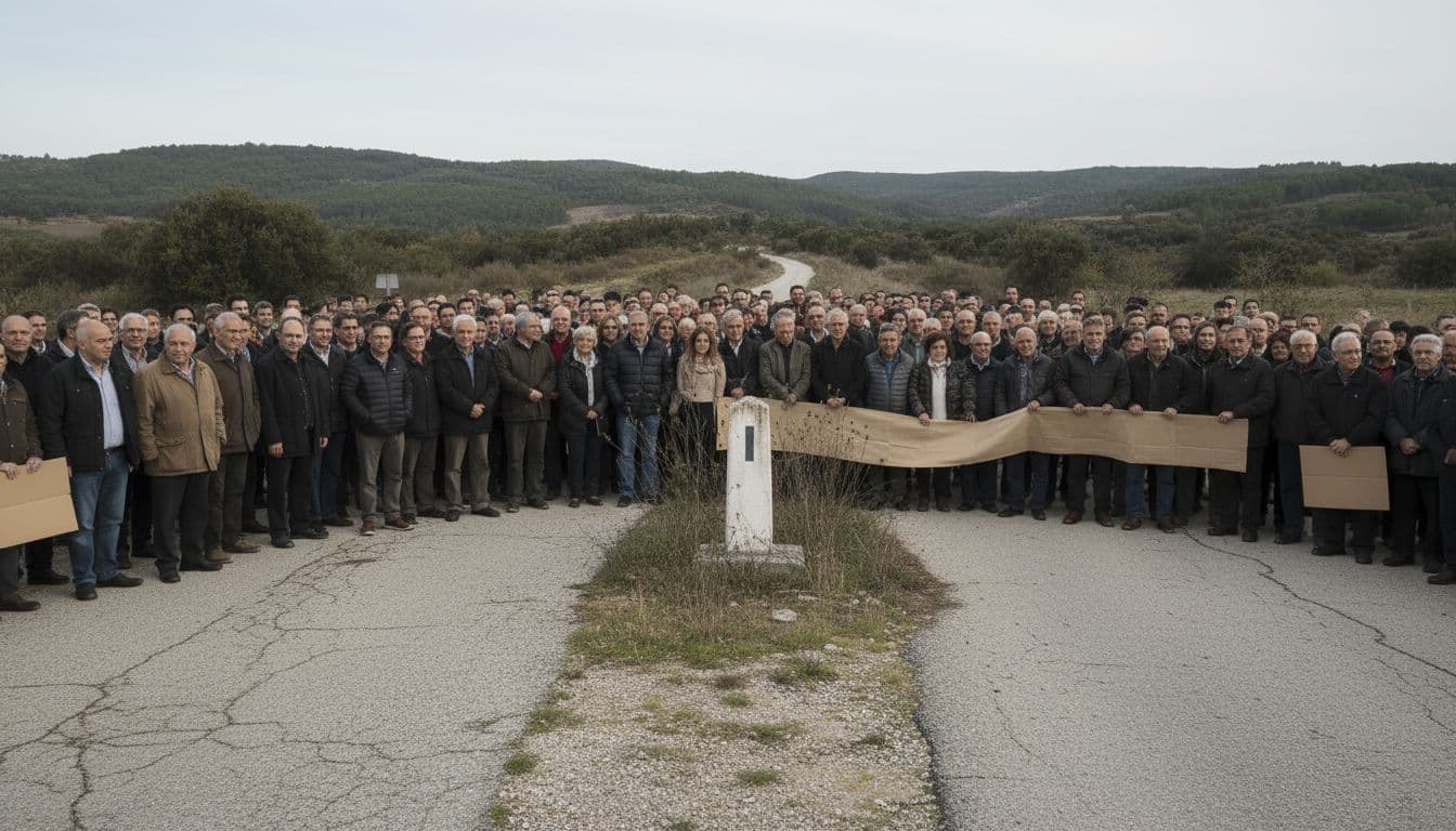 Fronteira de Monfortinho junta portugueses e espanhóis para exigir construção do IC31