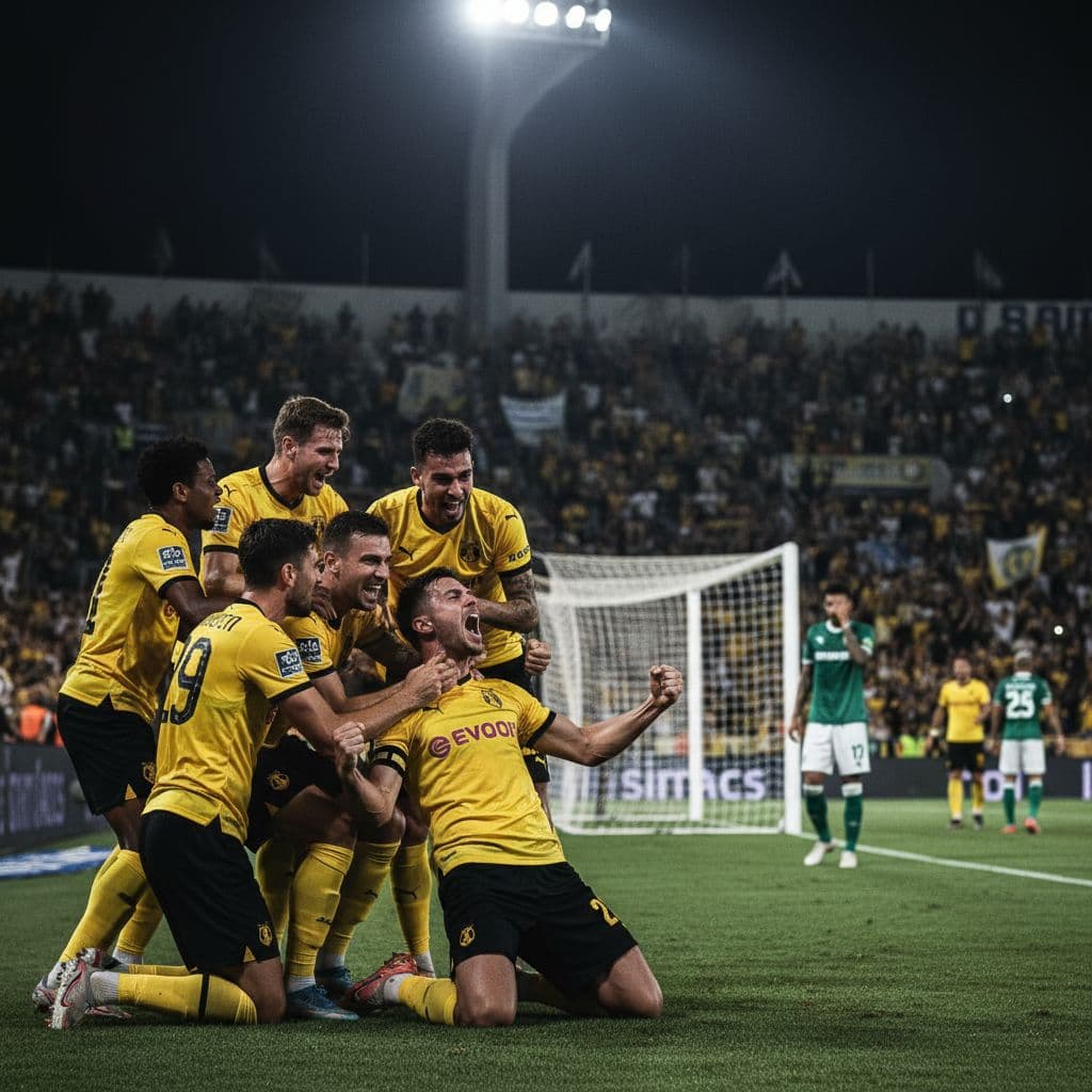 Golo de João Mário nos descontos dá título de campeão grego ao AEK