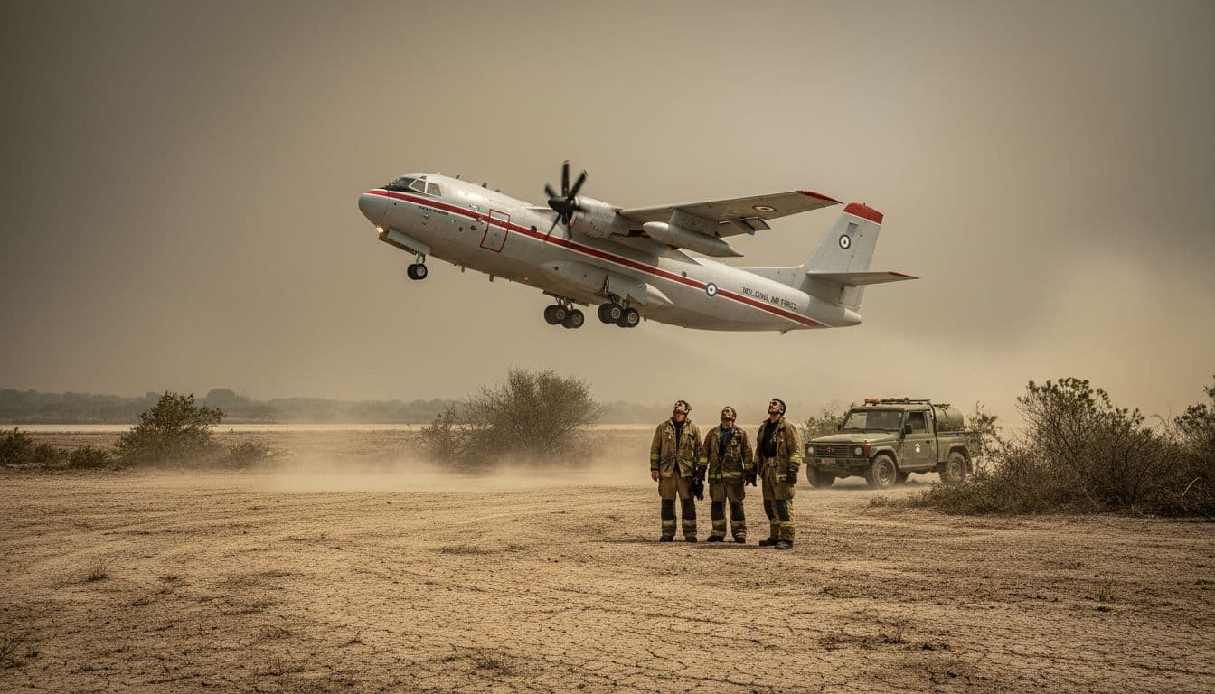 Grécia mobiliza aviões-cisterna para travar incêndios mortais após paragem forçada pelo vento