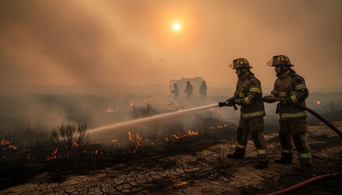 Incêndios perto de Madrid forçam corrida contra o tempo para evitar catástrofe