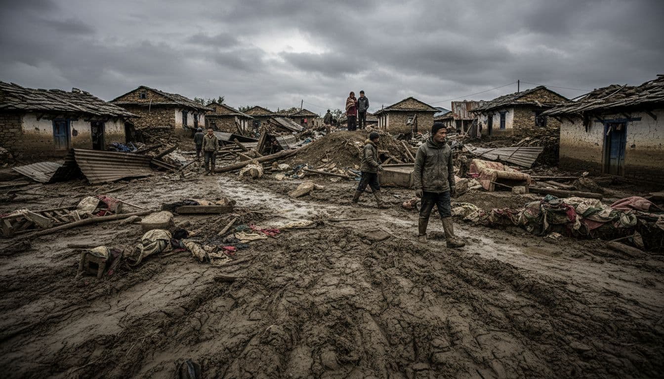 As inundações no Nepal e no Tibete deixam um rasto de destruição com 750 mortos