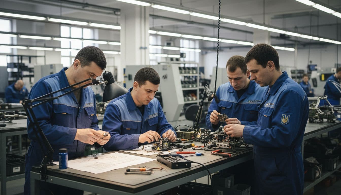 Kiev recebe von der Leyen para impulsionar a indústria militar ucraniana