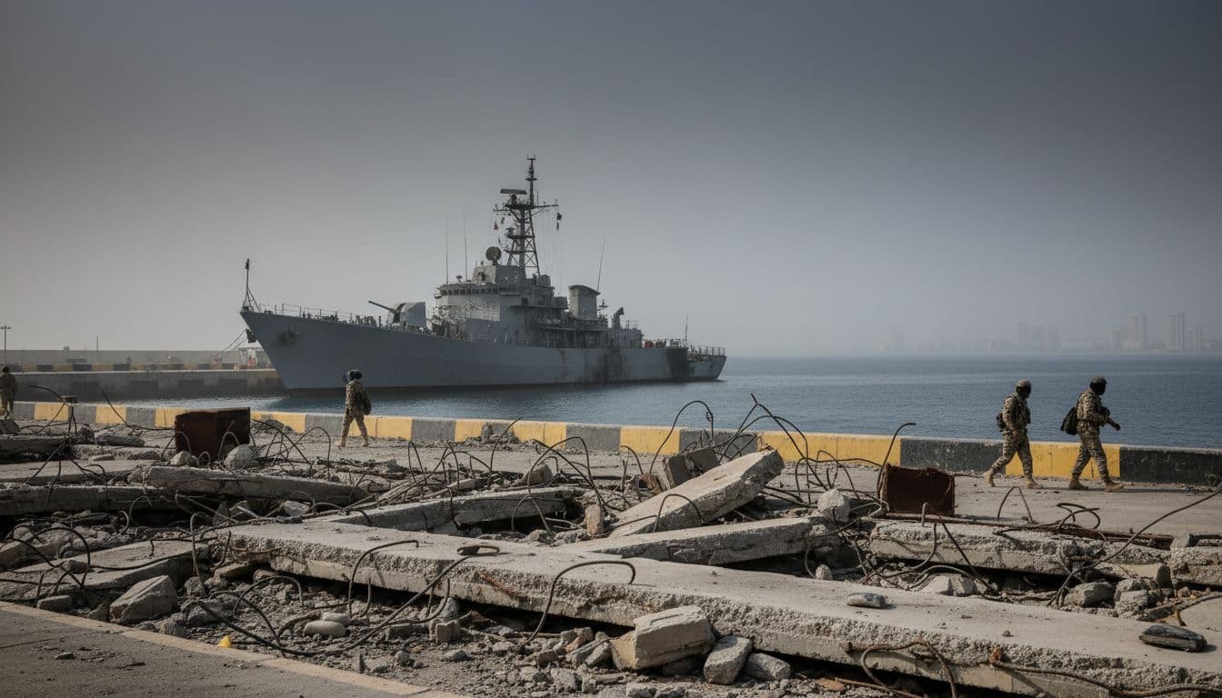 Kuwait sob fogo iraniano enquanto novo bloqueio americano paralisa o Golfo Pérsico