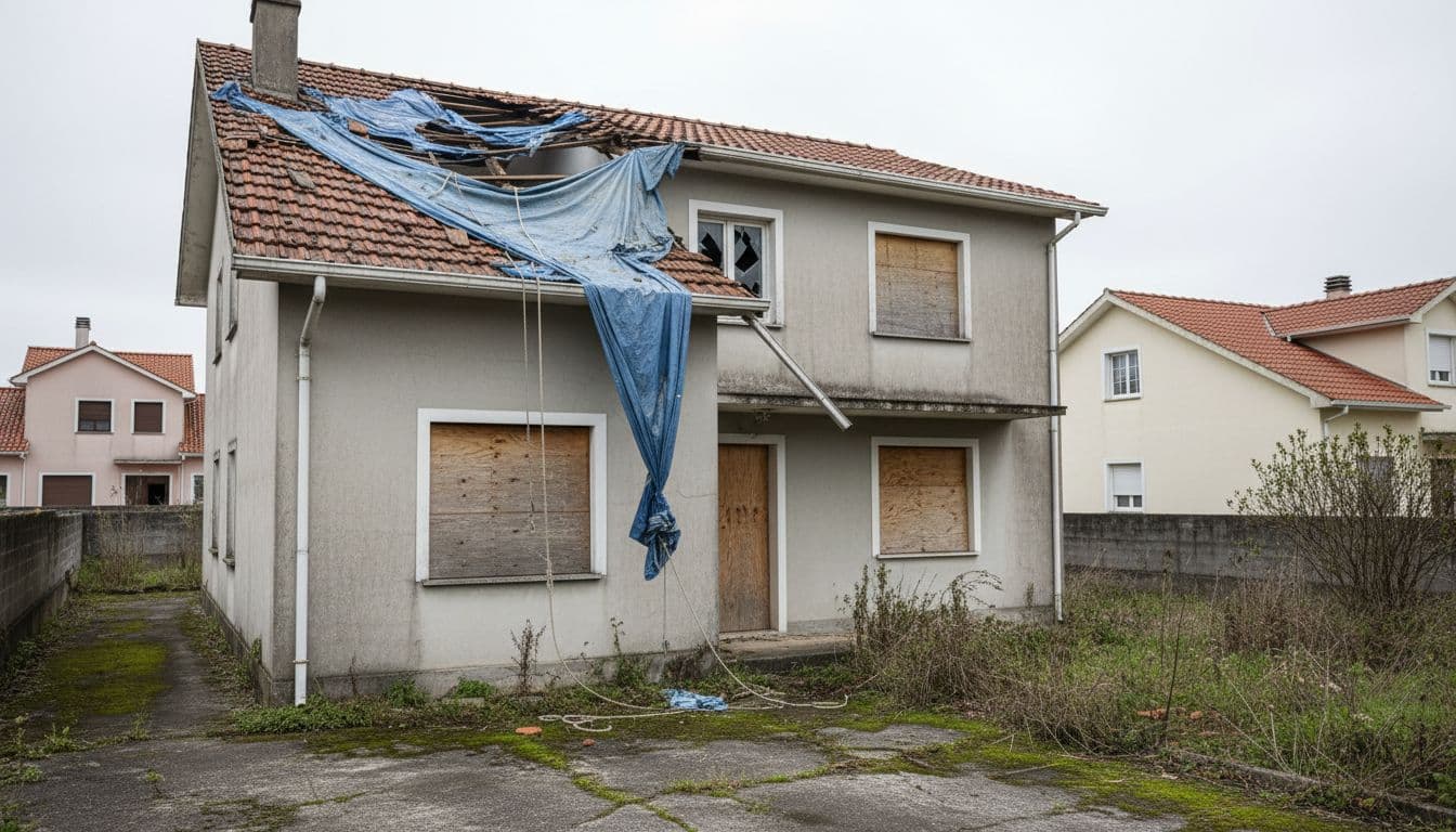 Leiria sofre com falta de mão de obra para reparar casas após a tempestade Kristin