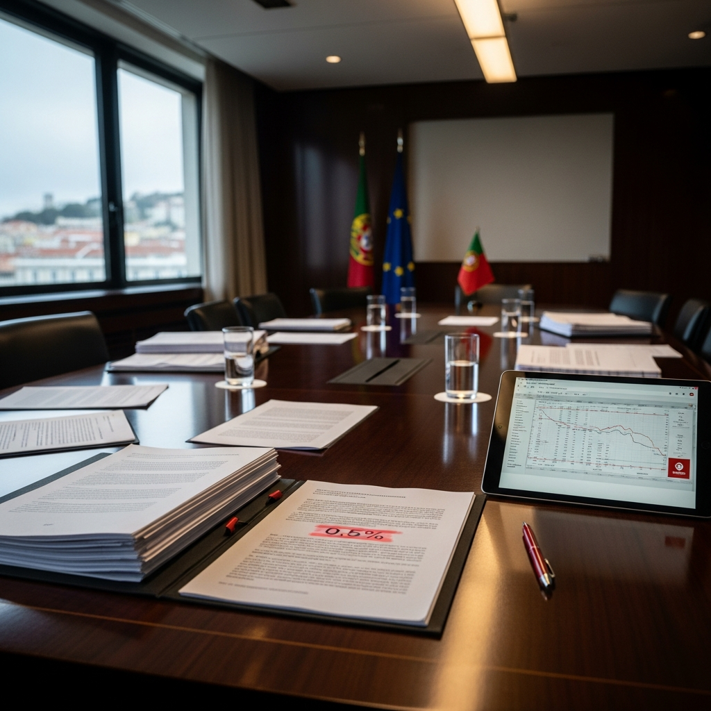 Miranda Sarmento traça limite de 0,5% para défice orçamental