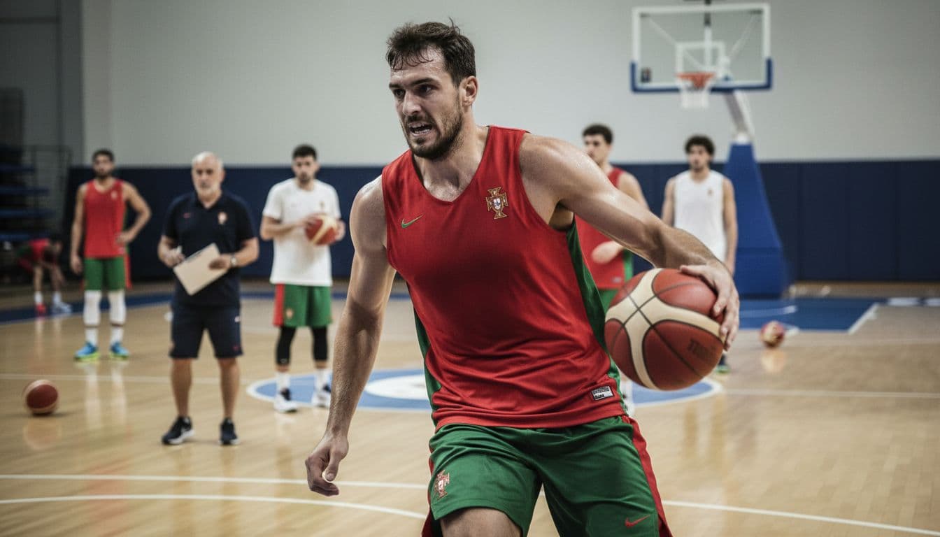 Neemias Queta encabeça lista de Portugal rumo ao Mundial de Basquetebol