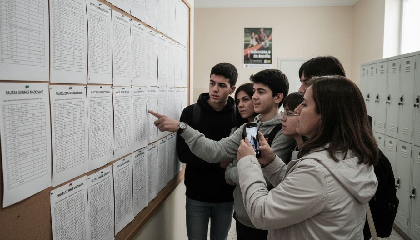 As notas suspensas nos exames nacionais diminuem de forma substancial