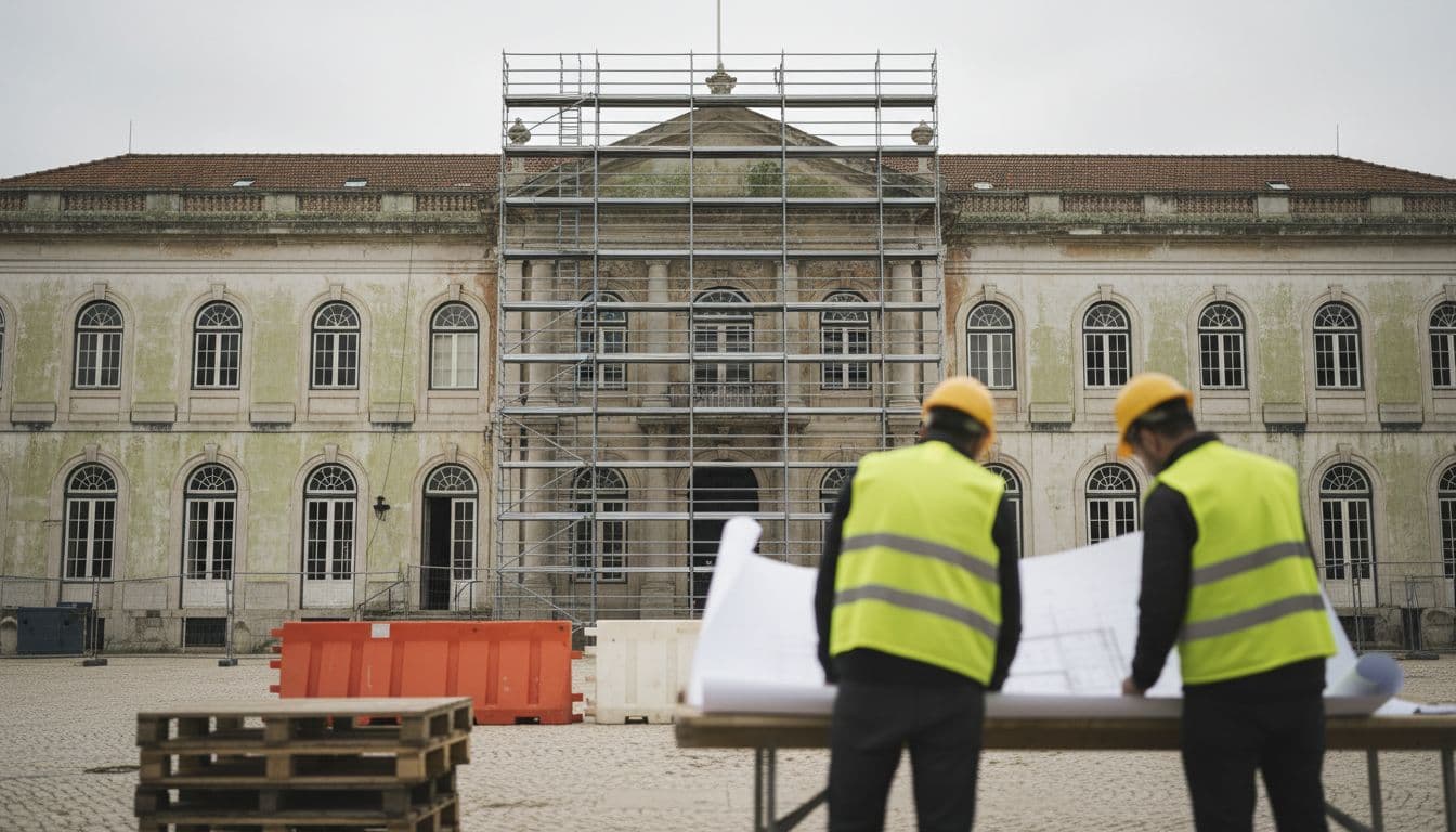 O antigo Hospital Militar de Belém avança para reabilitação com investimento de 20 milhões