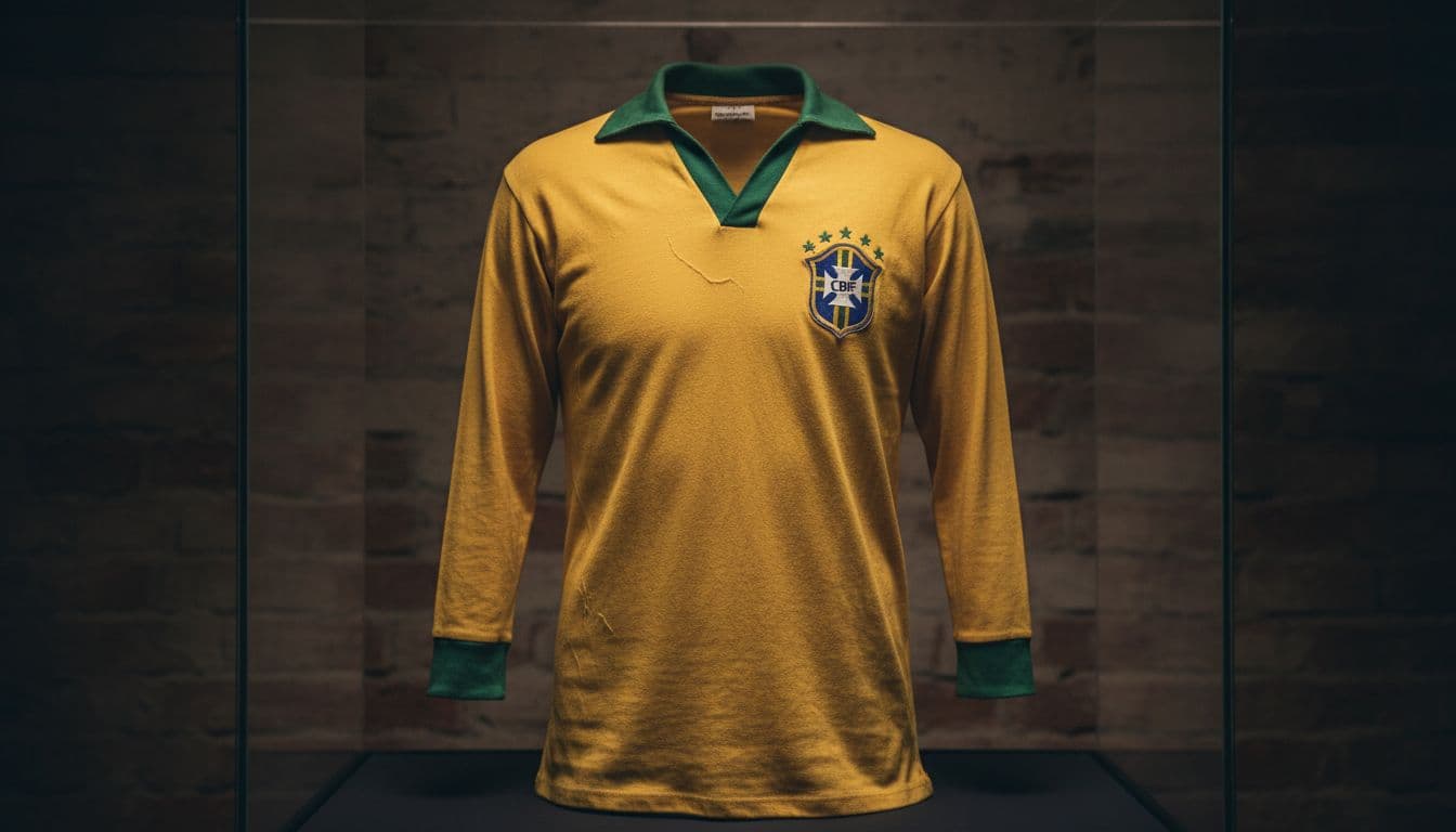 O leilão milionário da camisola de Pelé na final do Mundial de 1958 atingiu 4,3 milhões de euros