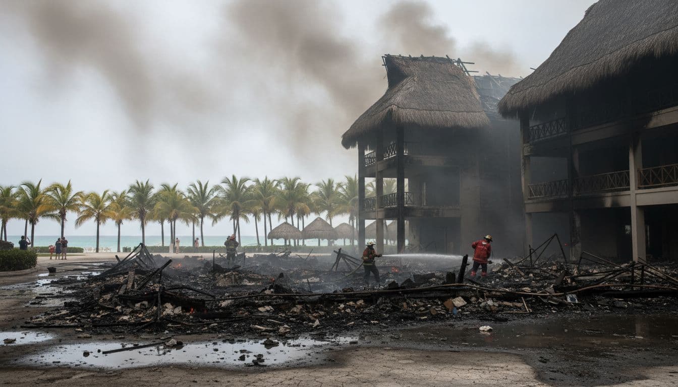 Oito portugueses escapam a incêndio mortal num resort na República Dominicana