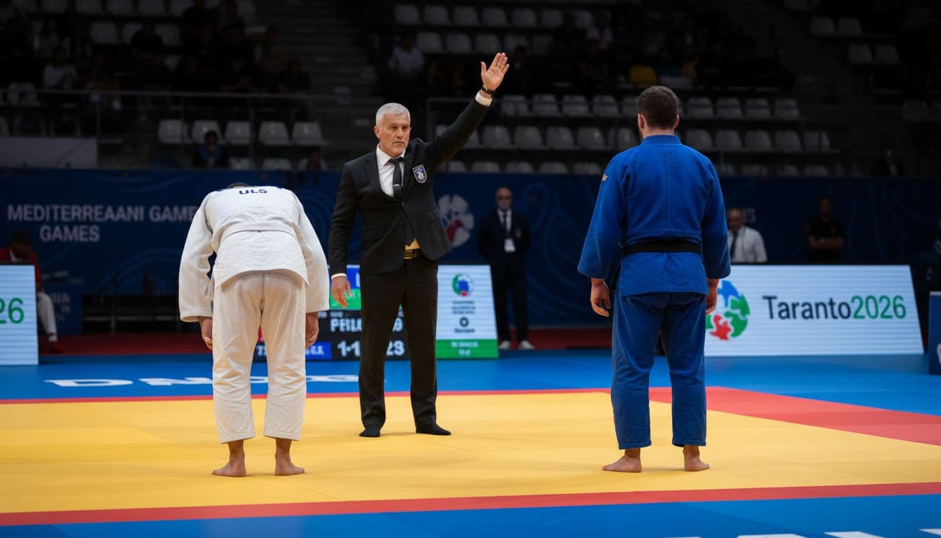 Ouro em Taranto2026 para o judoca João Fernando após vitória fulminante em 38 segundos
