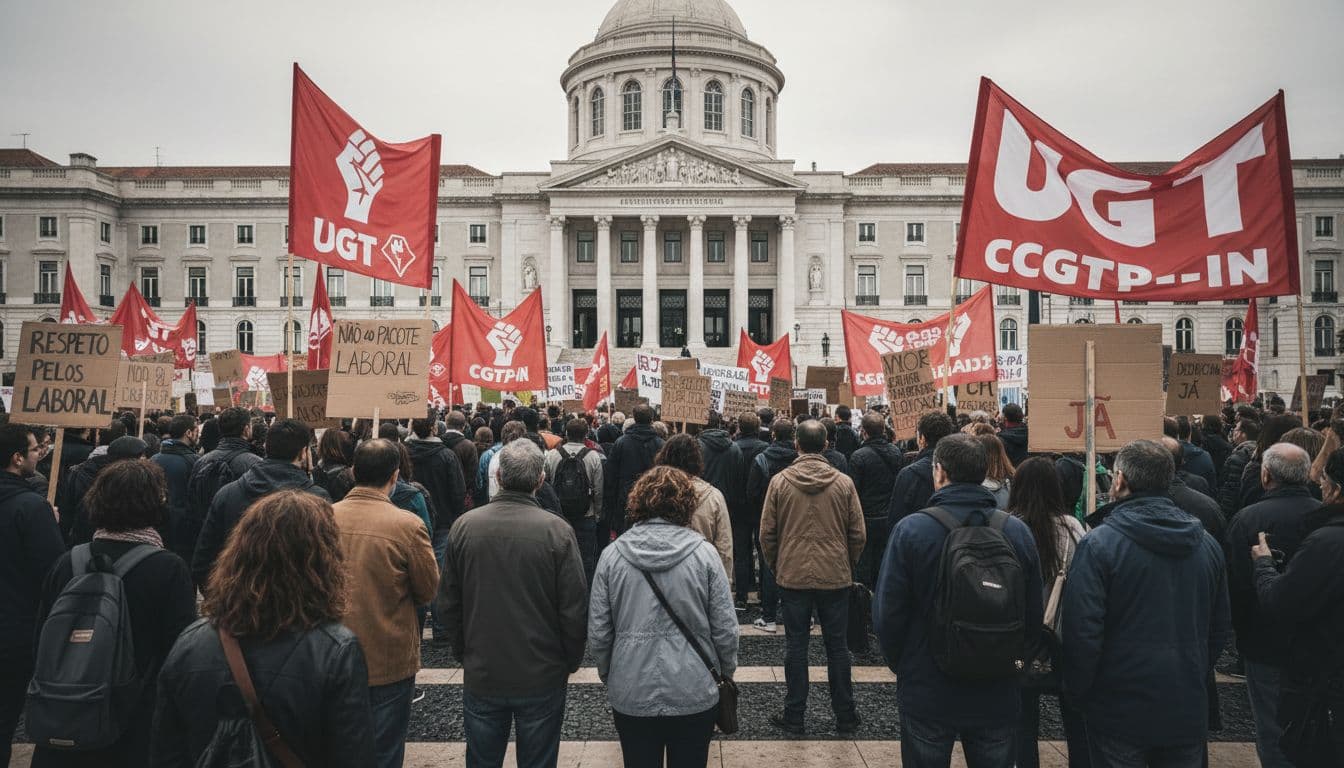 Pacote laboral arrisca chumbo no parlamento sob forte pressão da CGTP