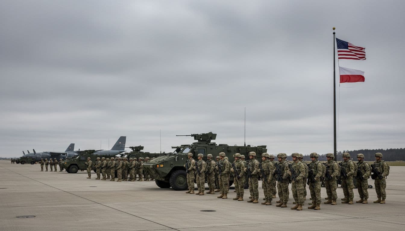 Polónia assegura cinco mil soldados norte-americanos após meses de tensão na NATO