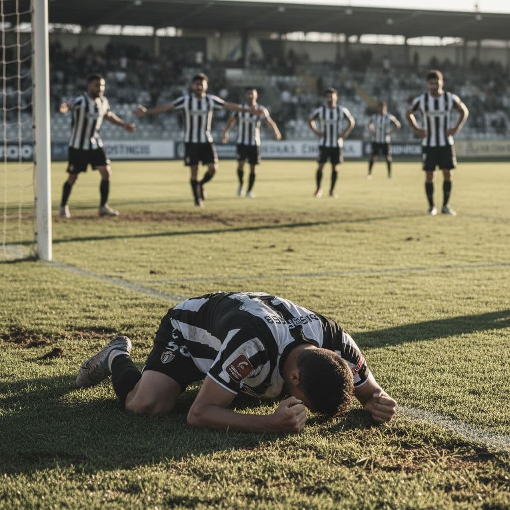 Portimonense vence nos últimos minutos e respira na II Liga