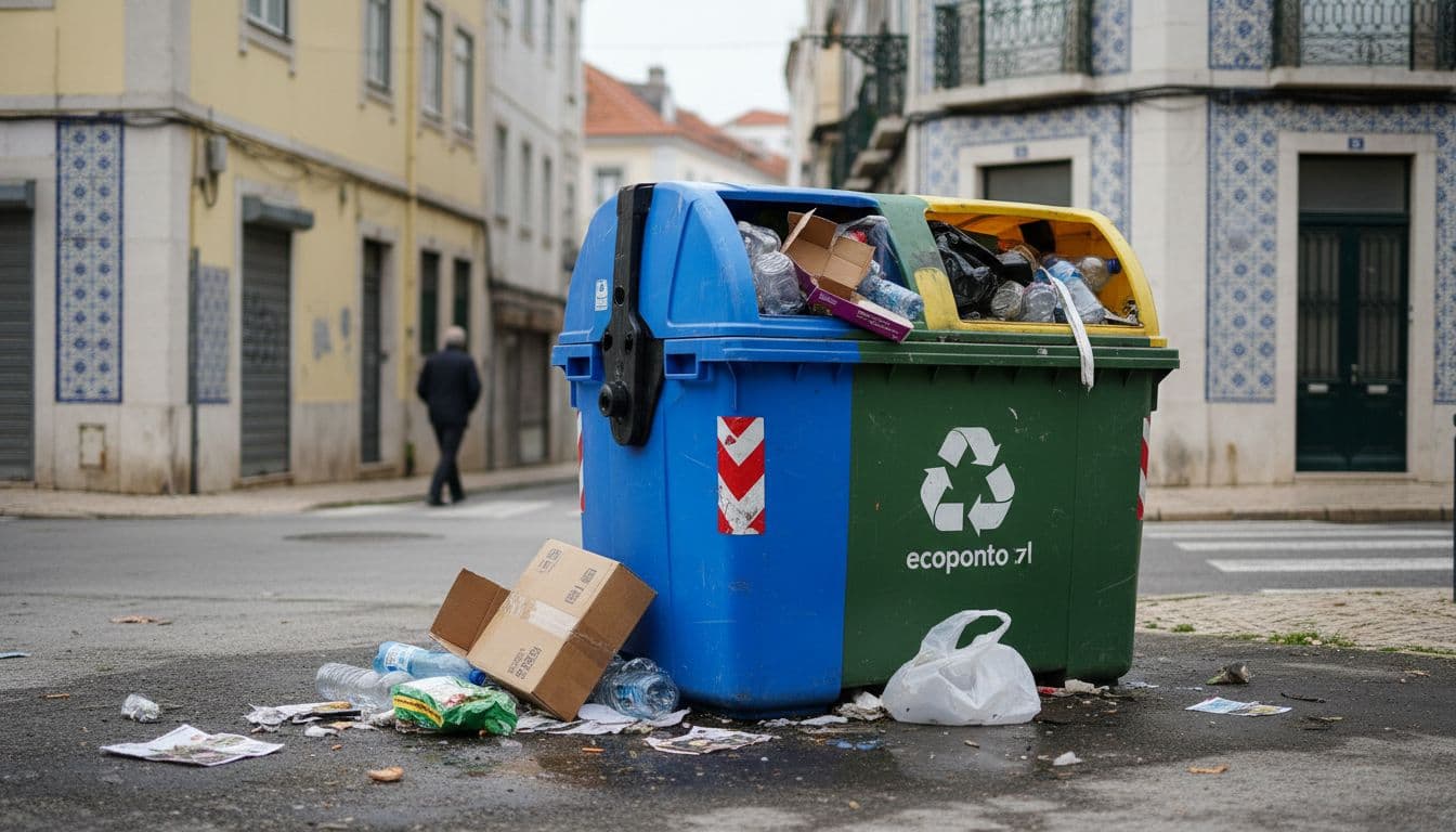 Portugal arrisca falhar metas europeias com estagnação na reciclagem de embalagens