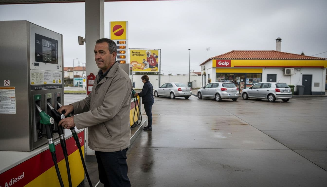 Preço dos combustíveis em Portugal agrava gasóleo e alivia gasolina na próxima semana