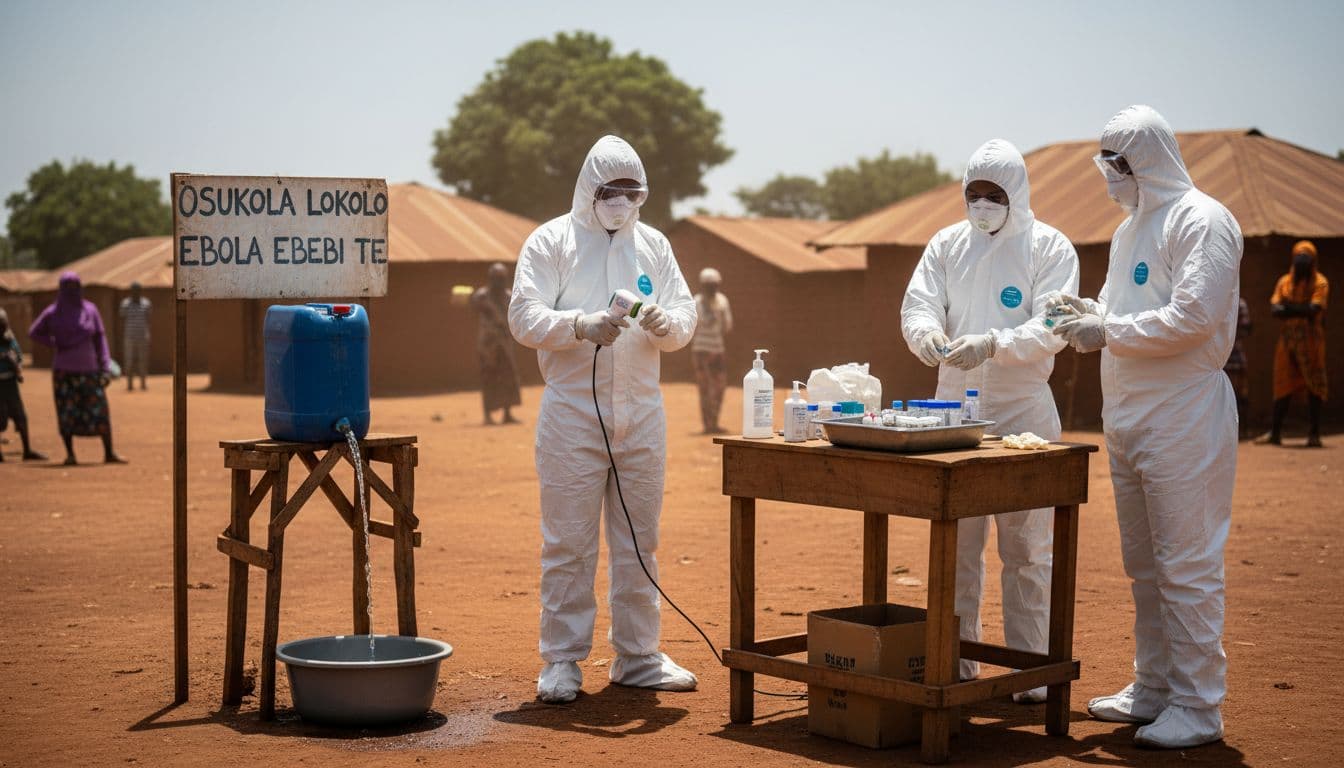 A propagação do Ébola no Congo eleva o alerta da OMS para risco elevado