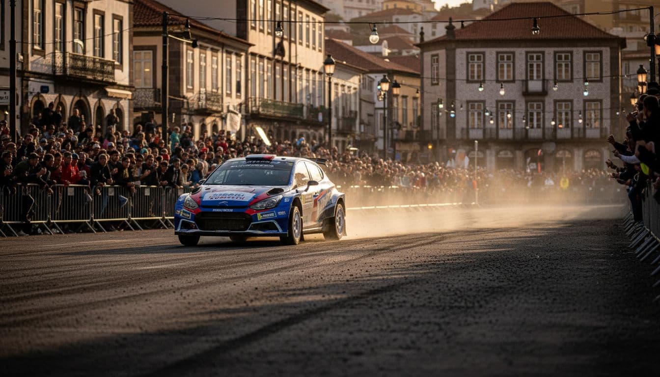 O Rali da Madeira começa com Kris Meeke a dominar as ruas do Funchal