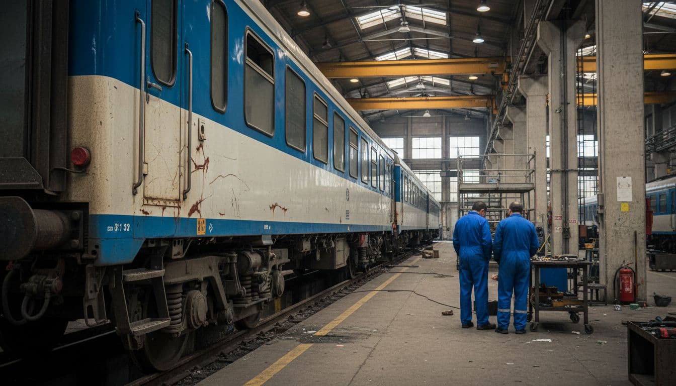 Renovação da ferrovia nacional exige encomendas regulares para combater o envelhecimento da frota