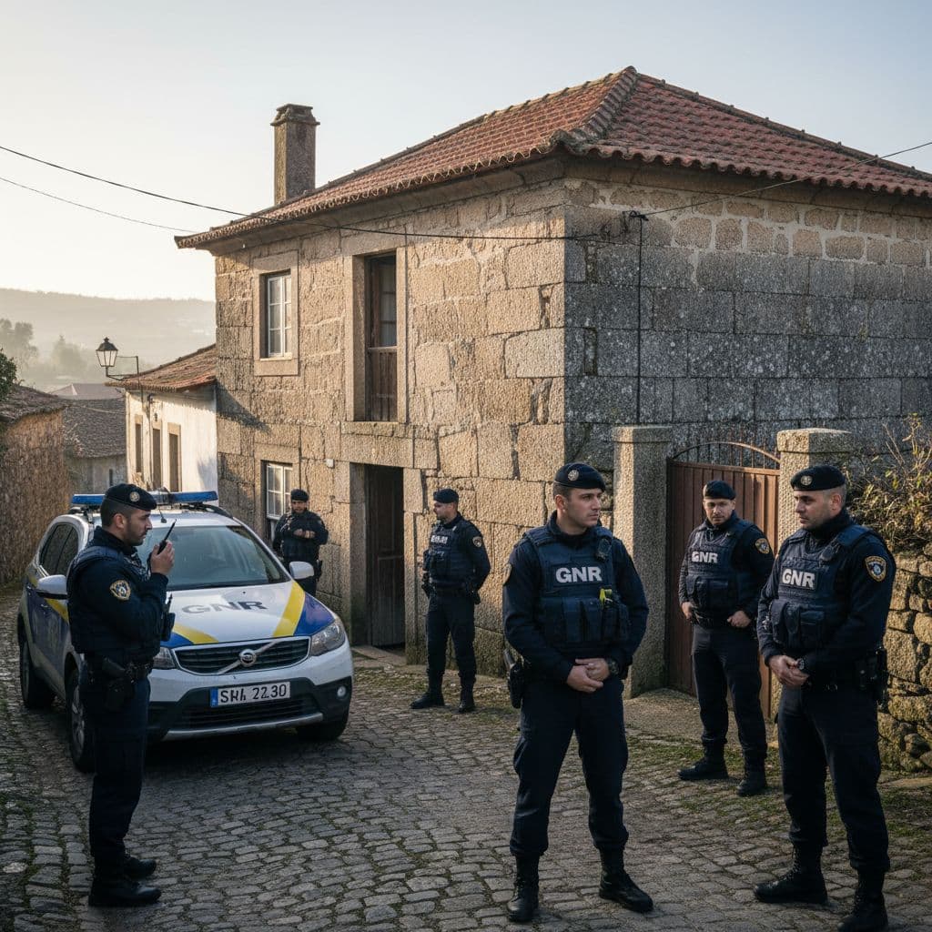 Suspeito entrega-se após ferir dois guardas da GNR em Viseu