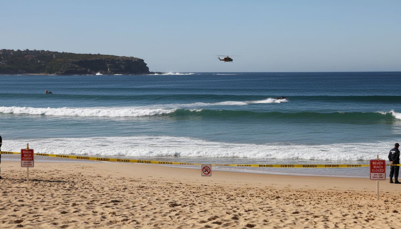 Sydney encerra praias após ataque de tubarão deixar mulher em estado crítico