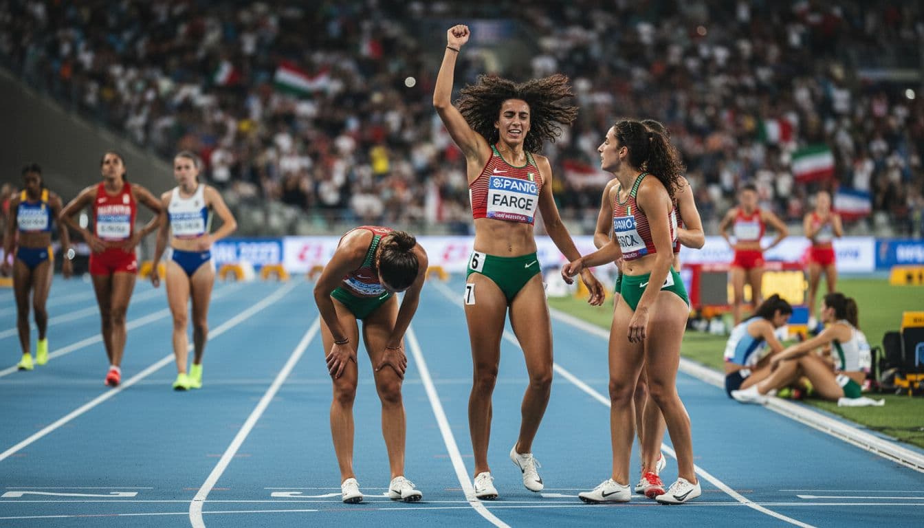 Taranto coroa a estafeta feminina portuguesa com o ouro nos 4x100 metros