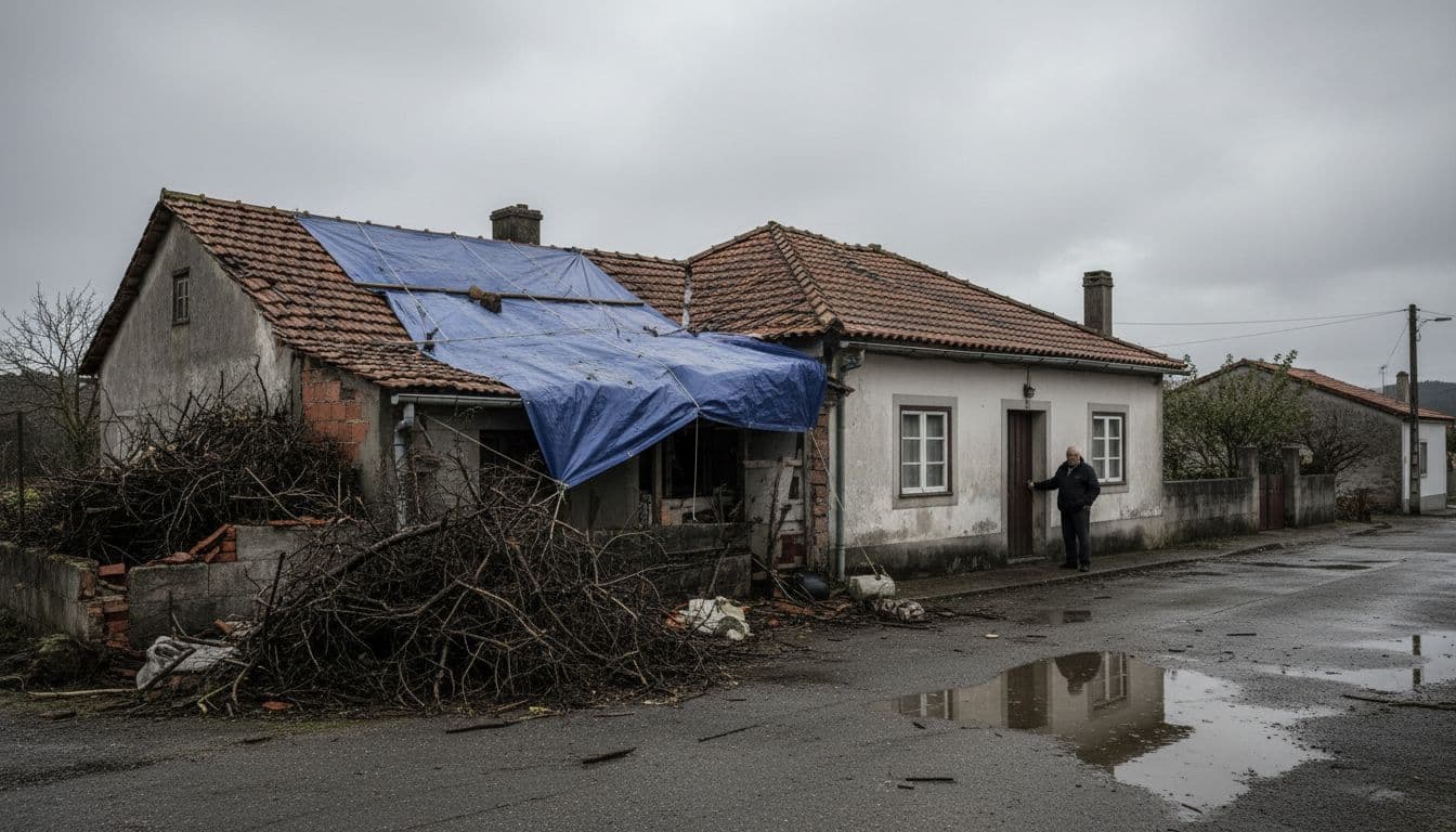 Tempestades em Leiria motivam críticas do Livre às falhas do Governo na reconstrução