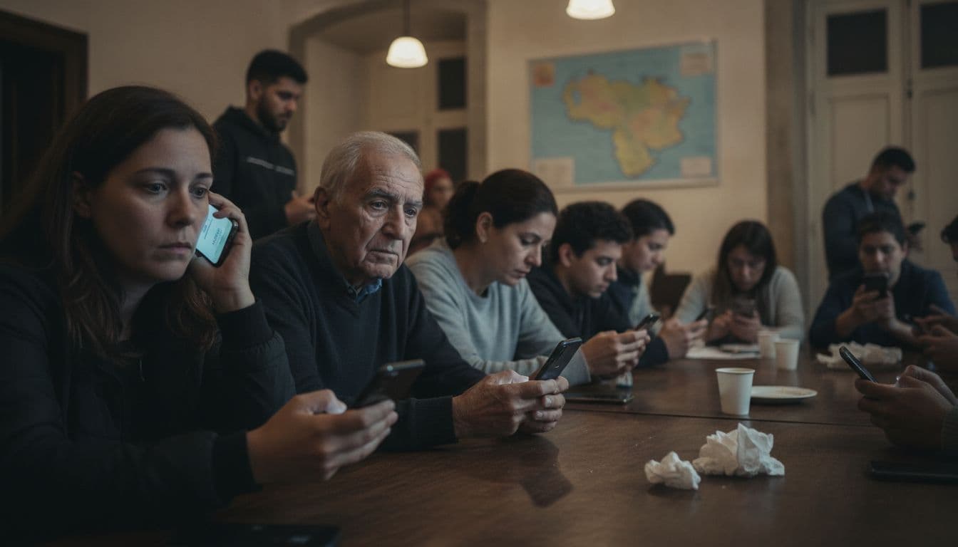 Venezuelanos em Portugal desesperam por contactos com a família após tragédia