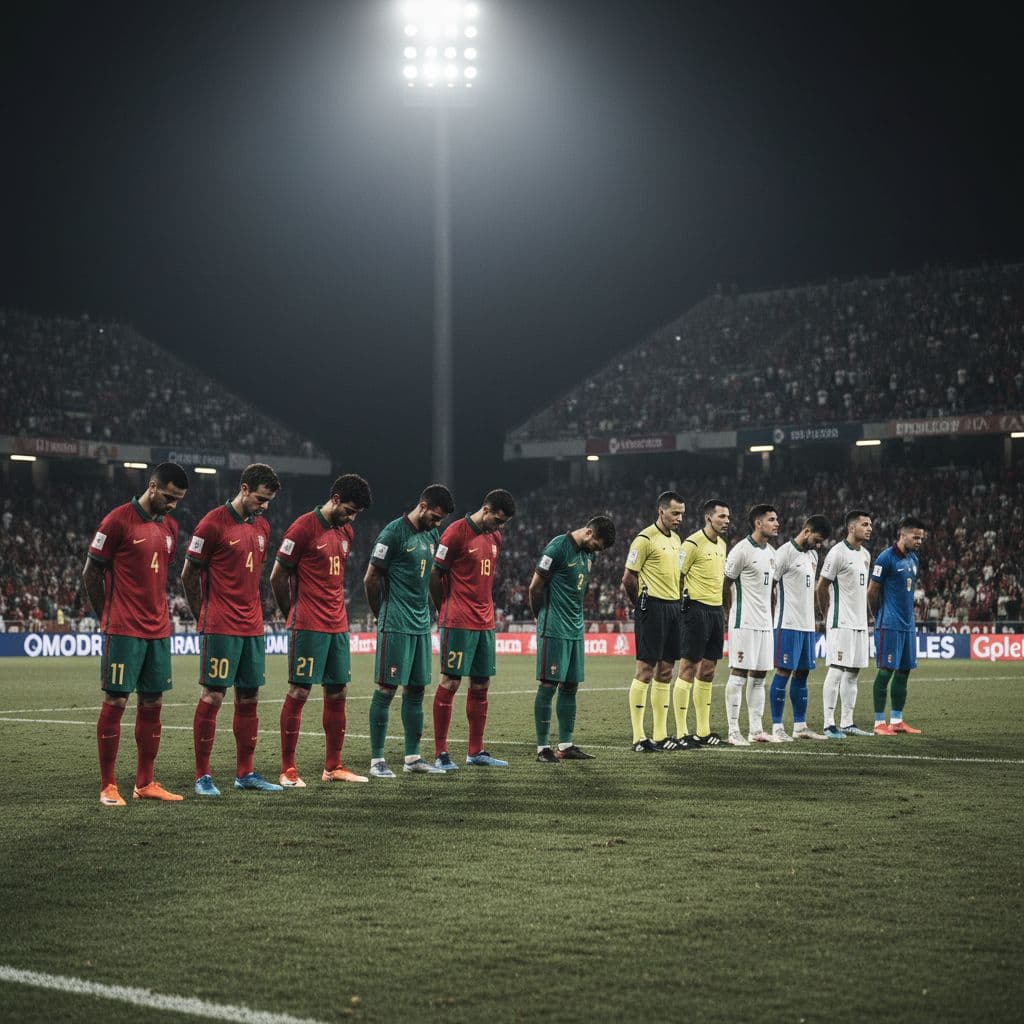 Vicente Lucas homenageado com minuto de silêncio na 30.ª jornada