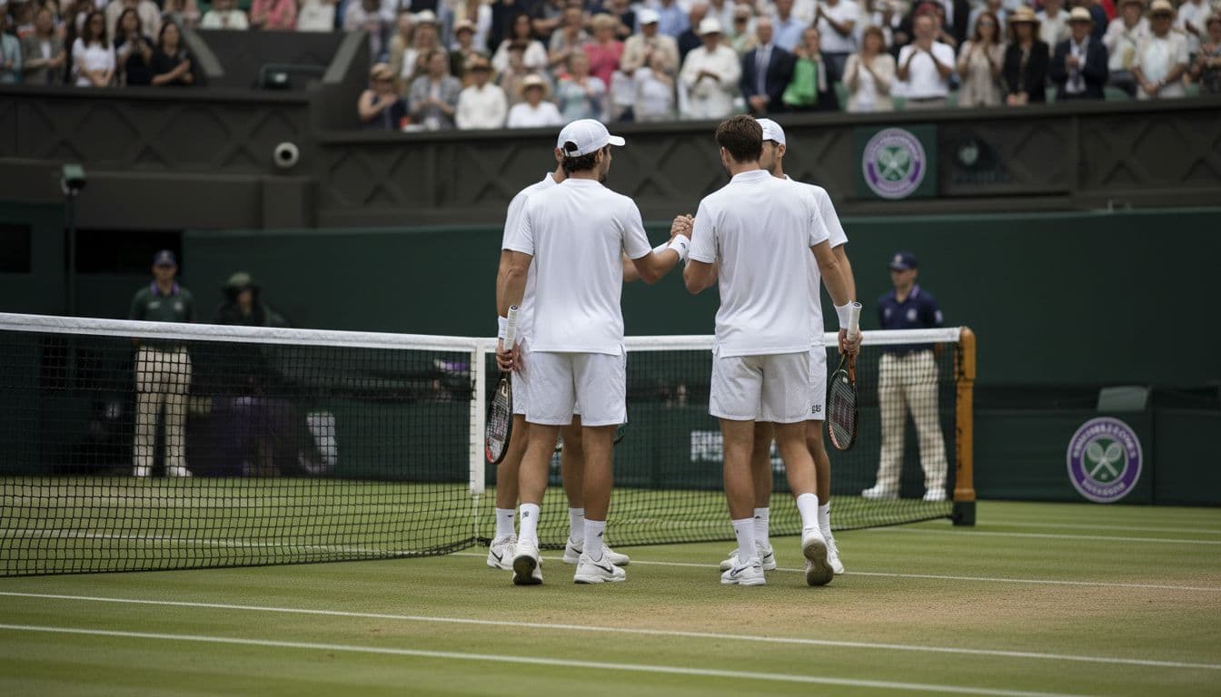 Wimbledon dita o fim da linha para Francisco Cabral nos pares masculinos